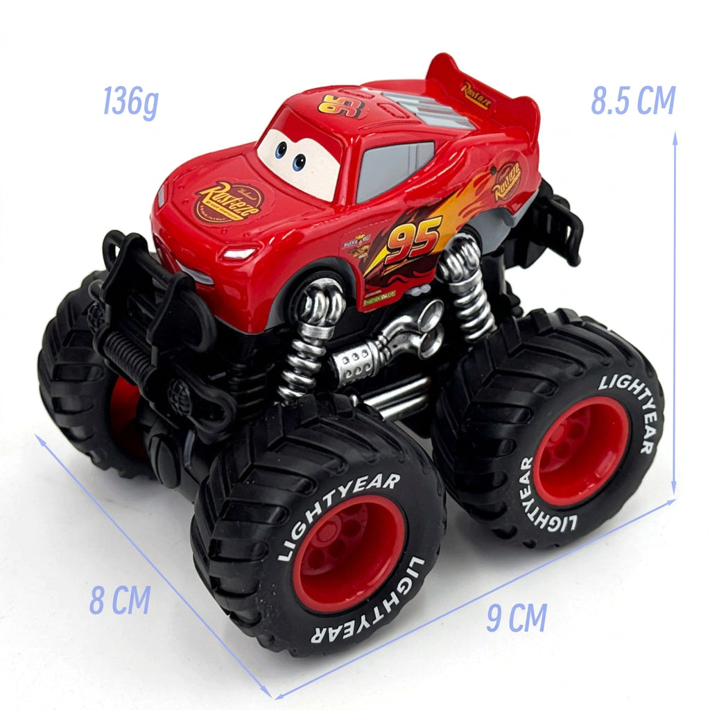 Disney Pixar Cars Off-Road Monster Truck Pullback Toy Vehicle