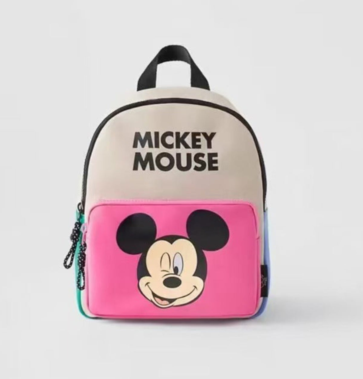 Mickey Mouse Kids Color-Block Mini Backpack