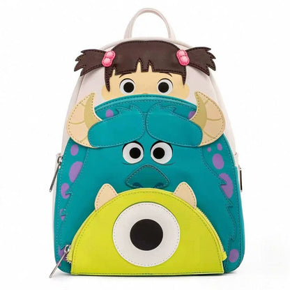 Loungefly Pixar Monsters, Inc. Boo Mike Sulley Cosplay Mini Backpack