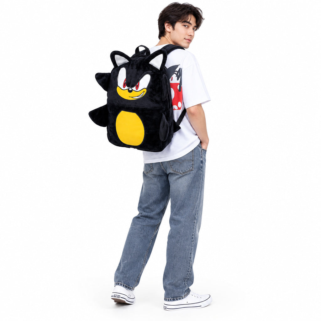 Kawaii Sonic, Shadow & Friends 3D Plush Large Capacity Backpacks
