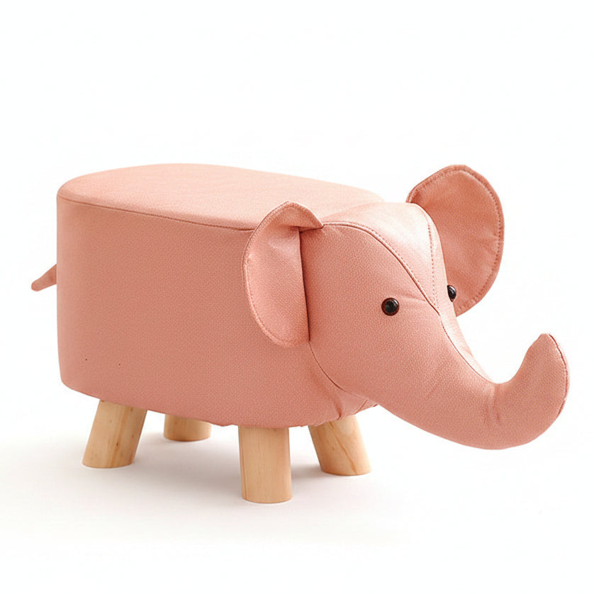 Elephant Animal Children's Ottoman Footstool