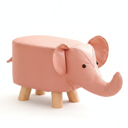 Elephant Animal Children's Ottoman Footstool