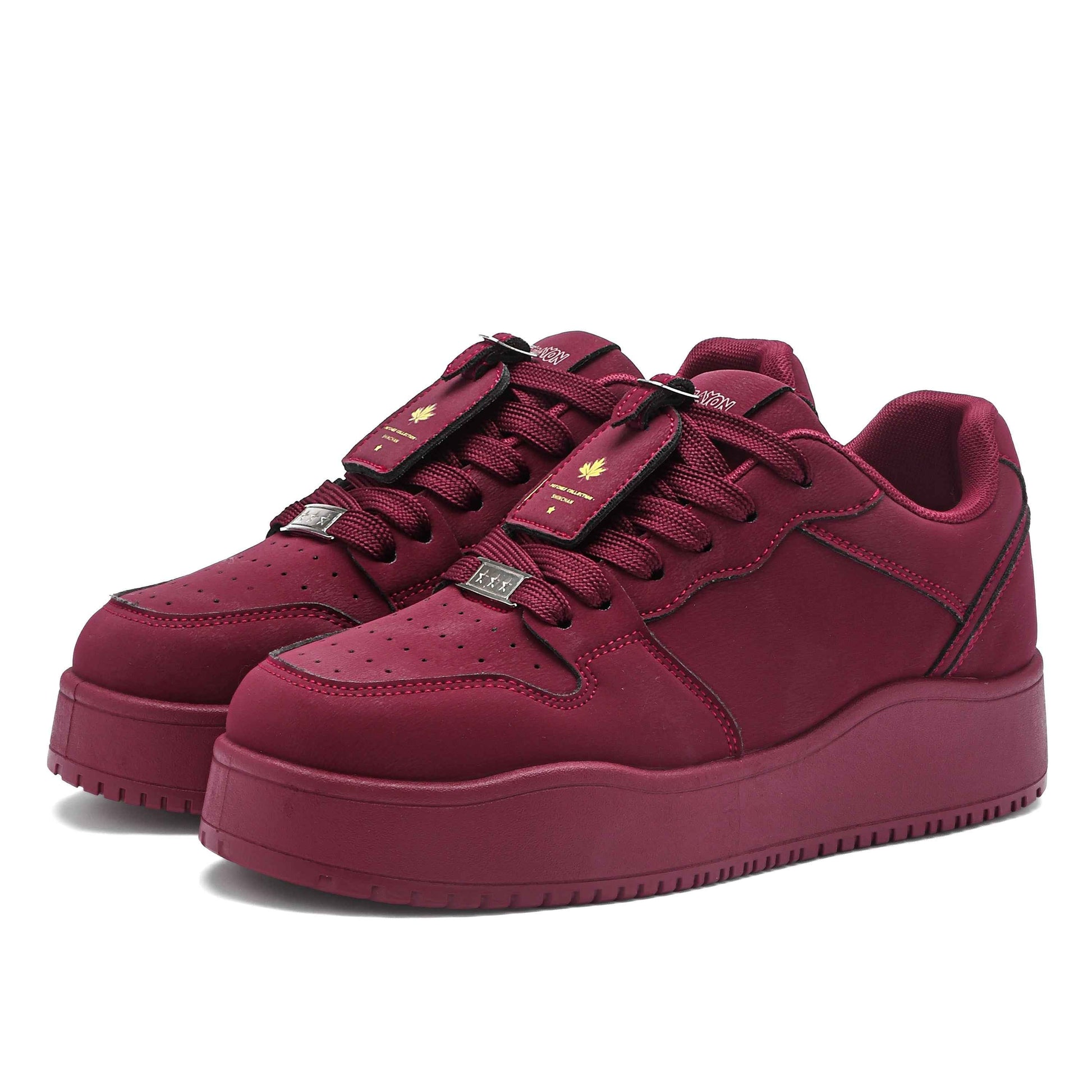 Crayon Shin-Chan Collaboration Suede Classic Platform Sneakers