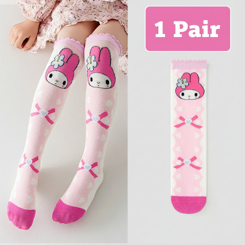 Adorable My Melody Knee-High Ultra Soft Socks