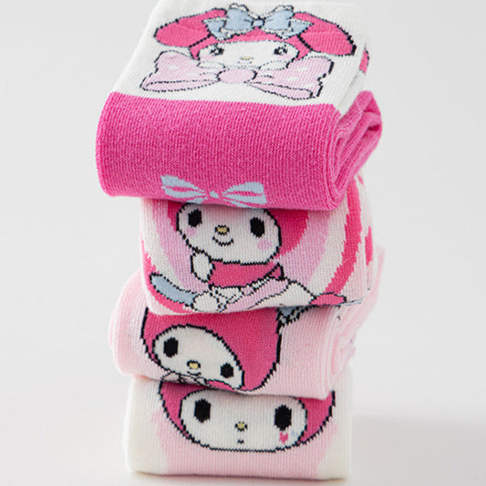 Adorable My Melody Knee-High Ultra Soft Socks