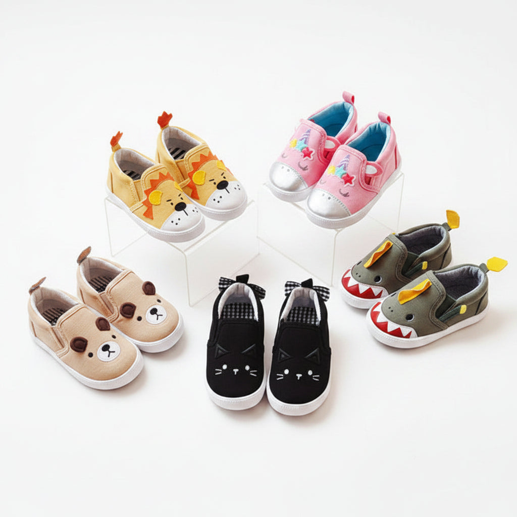 Children's Safari Steps Canvas Shoes
