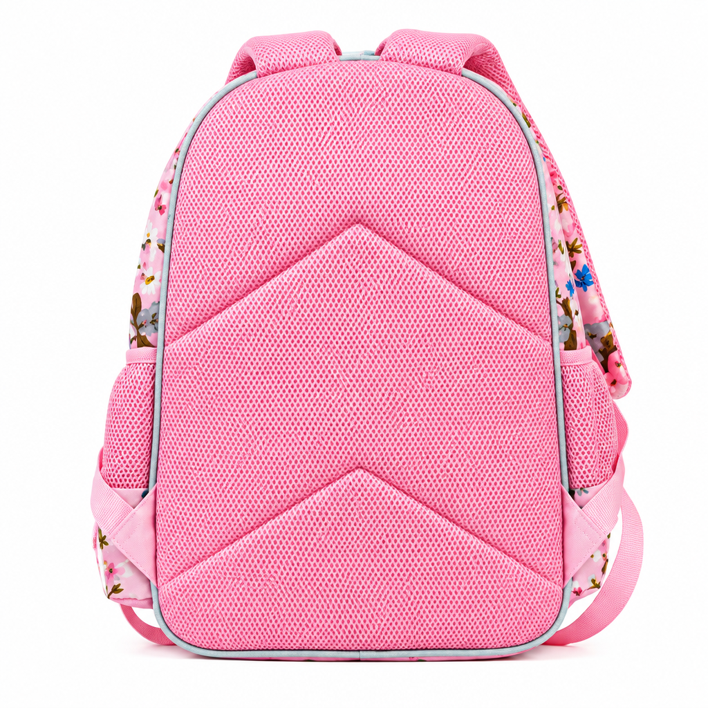 Girl's 3D Fox Plush School Backpack