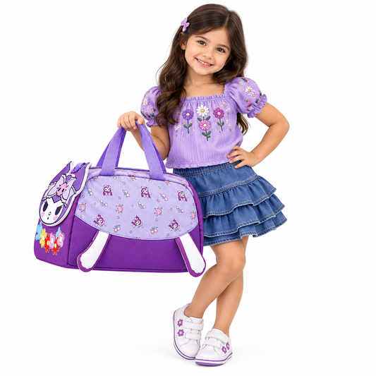 Kuromi Large 3D Pixie Pack Duffel Bag