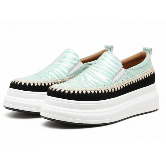 Women's Zeno Platform Shoes (Blue)