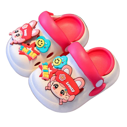 AeroGrip Lovely Smiles Children's Clog Sandals