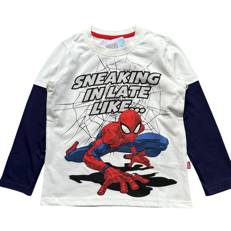Marvel Superheroes Mock Long-Sleeve Tees 6-Piece Set