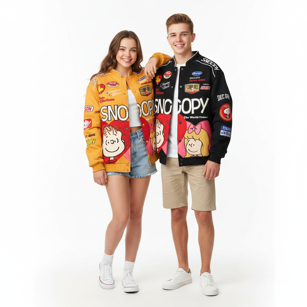 Snoopy & Friends Thickened Jacket