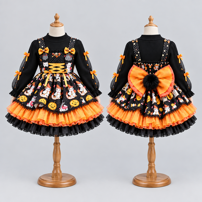 Kids' Halloween Lolita Tutu Dress