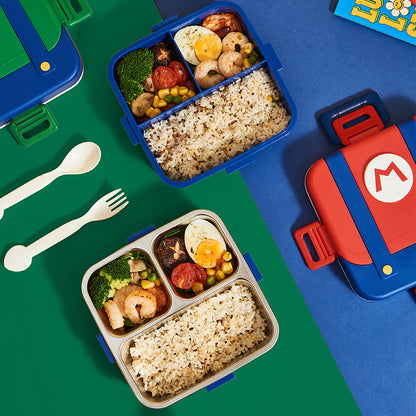 Super Mario & Luigi Premium Stainless Steel Bento Lunch Box