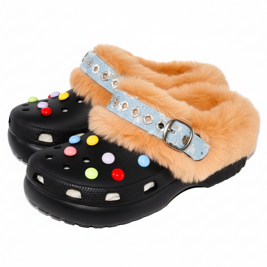 ZYLUS AeroGrip Retro Clog Sandals