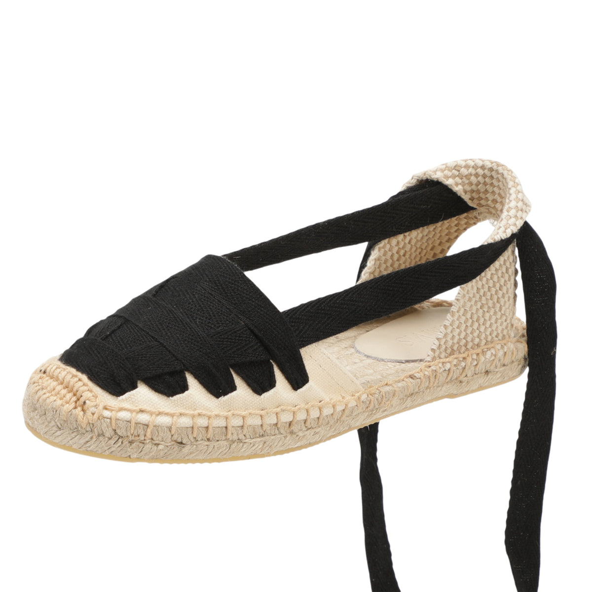 TONIVIS Women's Ankle Espadrille Flats
