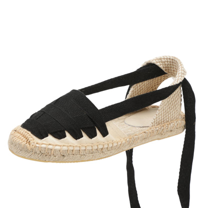 TONIVIS Women's Ankle Espadrille Flats