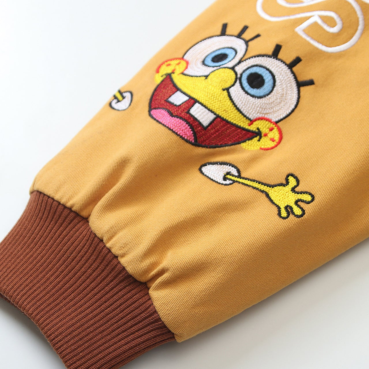 SpongeBob SquarePants "Lucky Day" Bomber Varsity Jacket