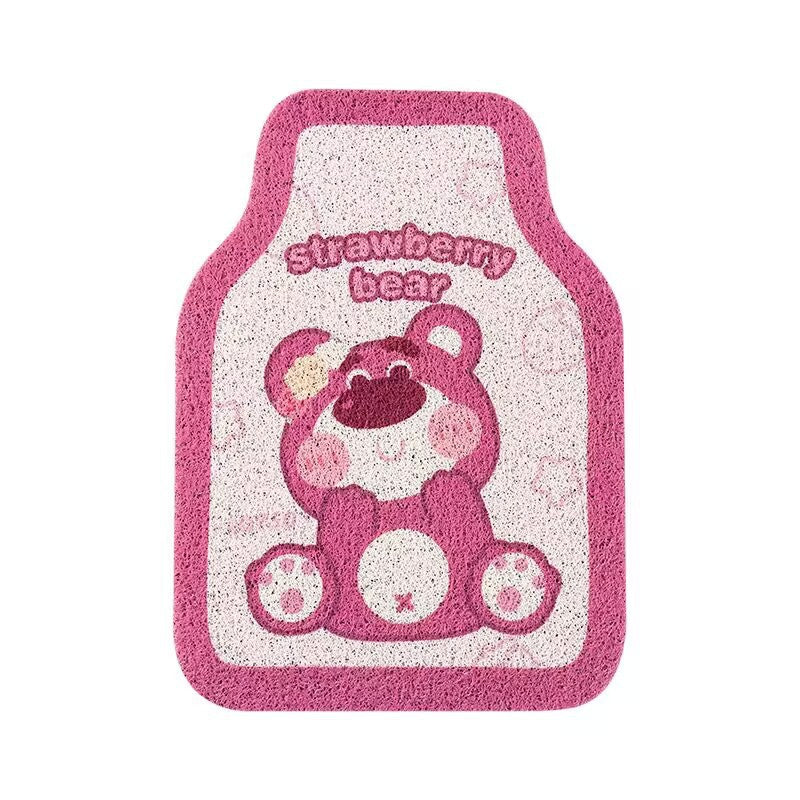Cute Lotso Bear Universal Non-Slip Car Floor Mats