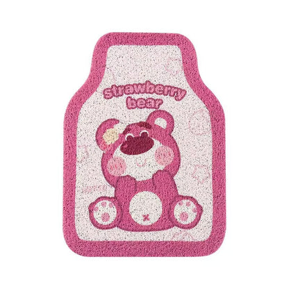 Cute Lotso Bear Universal Non-Slip Car Floor Mats