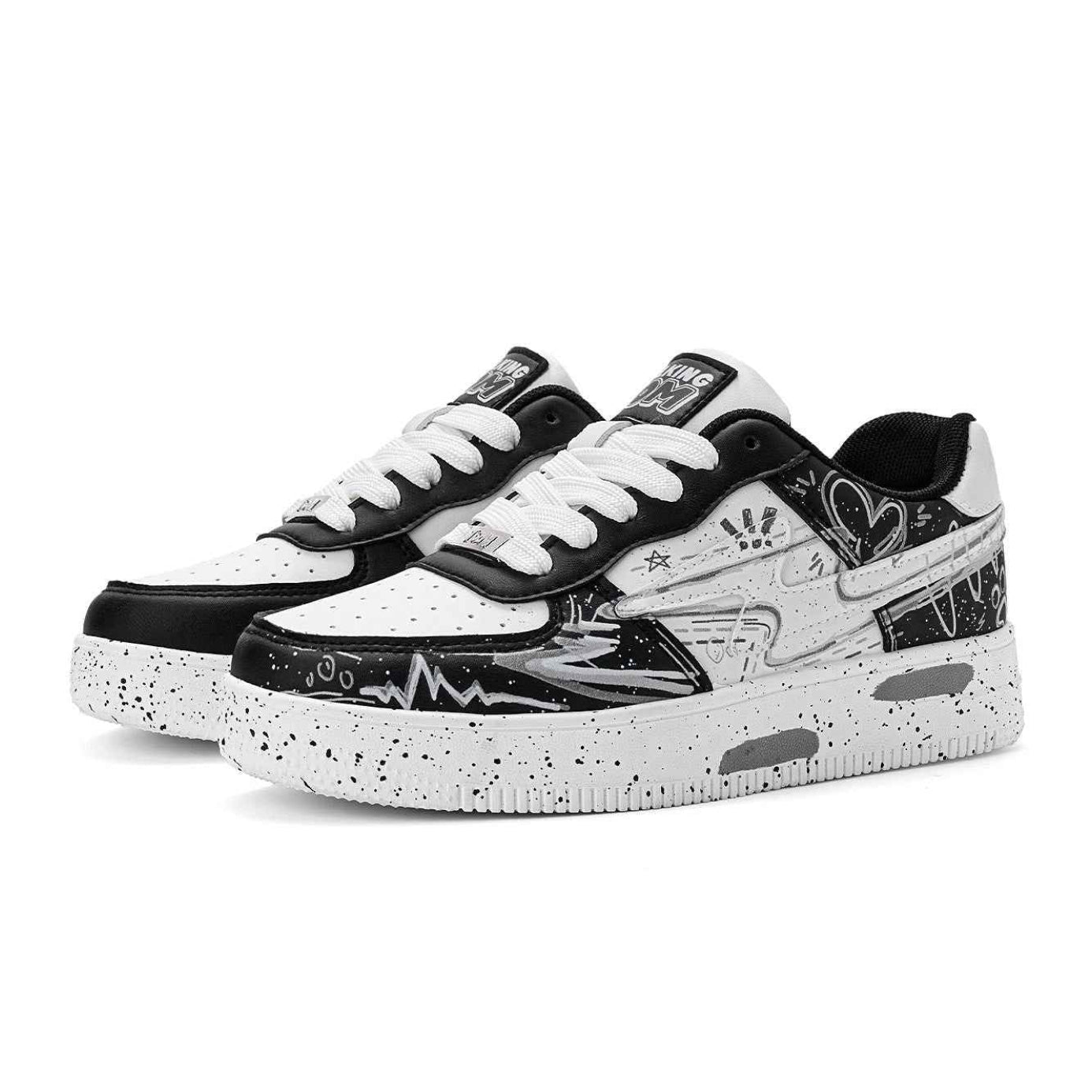 TALKING TOM | Graffiti Lightning Sneakers - Starry Sky