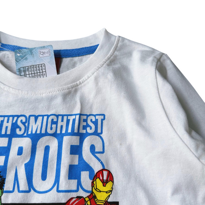 Avengers Heroes Mock Long-Sleeve Tees 2-Piece Set