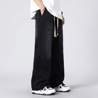 Men's Distressed Streetwear Baggy Jeans