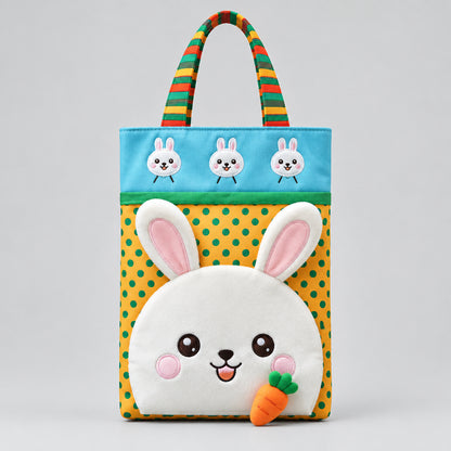 3D Animal Canvas Tote Bag