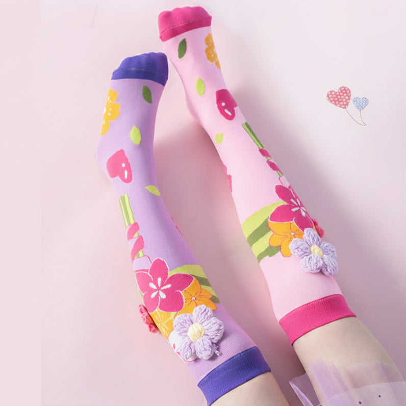 Cute Children's Knee-High 3D Adorable Crazy Socks