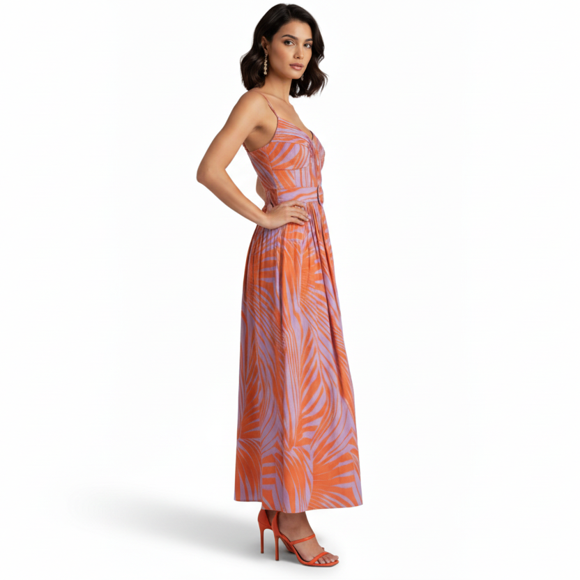 Flare High Waisted Retro Dress