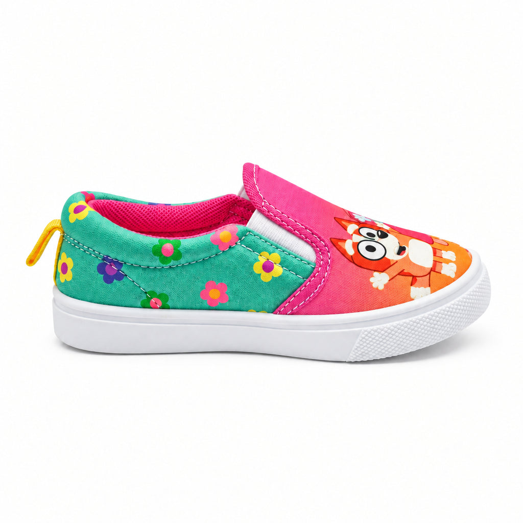 Kids' Bluey & Bingo Slip-On Canvas Sneakers