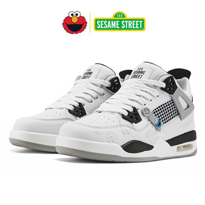 Sesame Street | Men's Basketball Shoes - Panda White