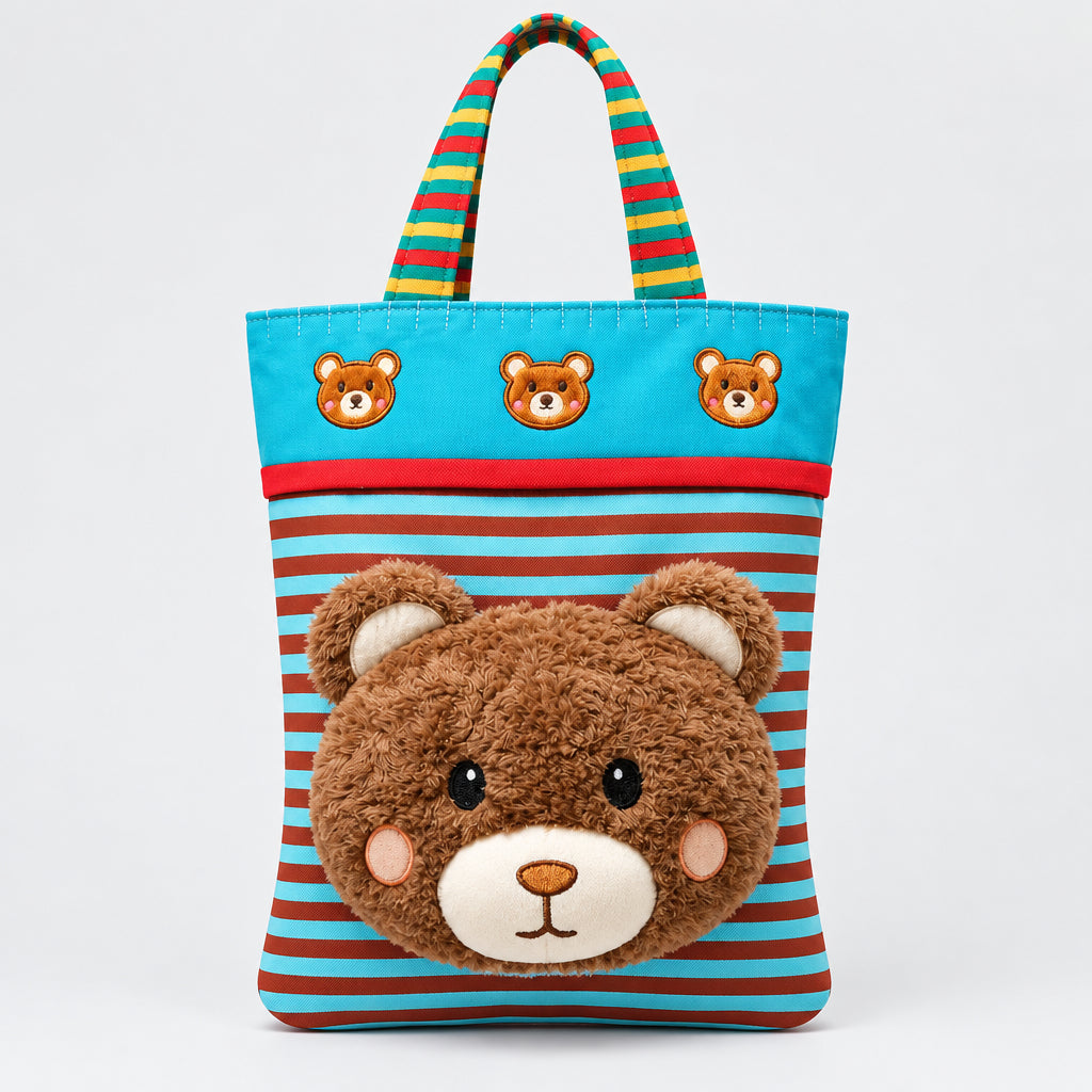 3D Animal Canvas Tote Bag
