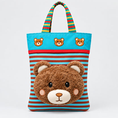 3D Animal Canvas Tote Bag
