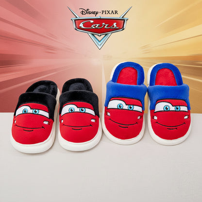 Disney Pixar Cars Lightning McQueen Plush House Slippers