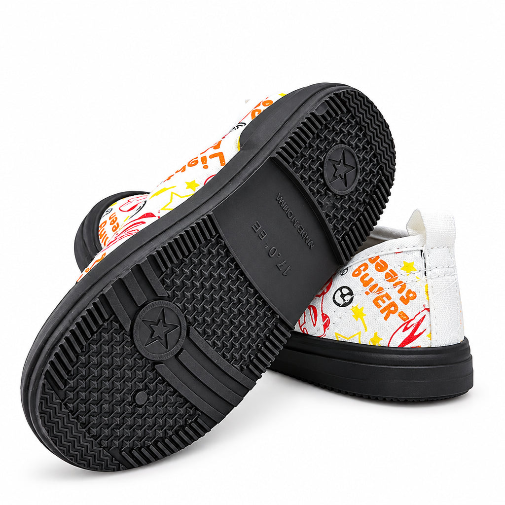 Children's Anti-Kick Canvas Ballet Shoes