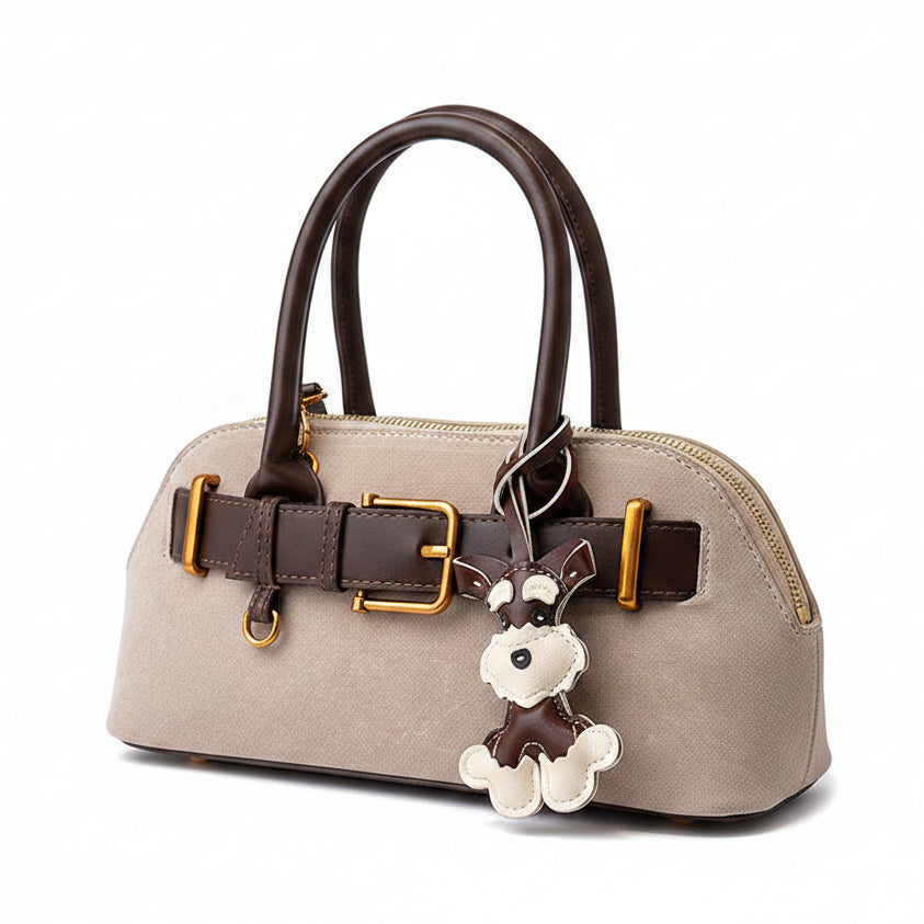 Luxe Suede Mini Satchel Bag