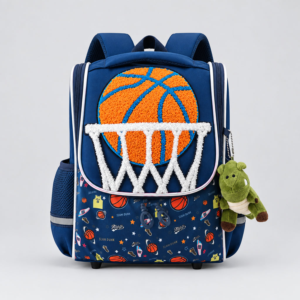 Ergonomic 3D Cartoon Kids School Backpacks