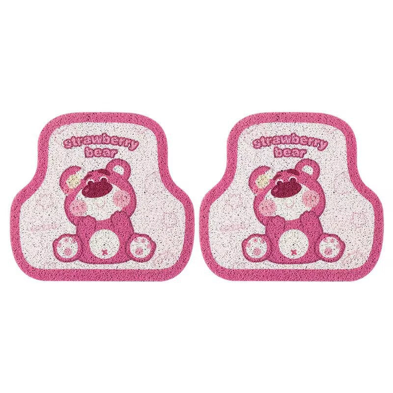 Cute Lotso Bear Universal Non-Slip Car Floor Mats