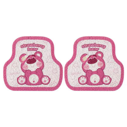 Cute Lotso Bear Universal Non-Slip Car Floor Mats