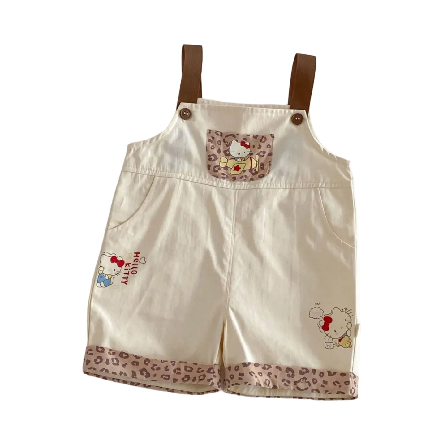 Girls' Safari Sweetheart 4-Piece Outfit Set