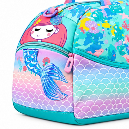 Mermaid Large 3D Pixie Pack Girls Duffel Bag
