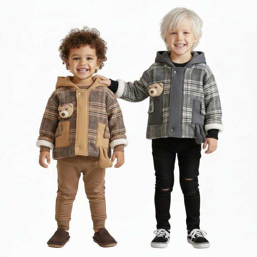 Boy's Beary-Cozy Winter Coat