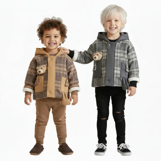 Boy's Beary-Cozy Winter Coat