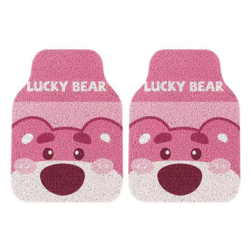 Cute Lotso Bear Universal Non-Slip Car Floor Mats