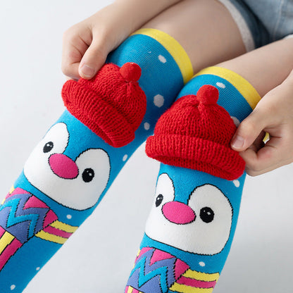 Cute Children's Knee-High 3D Adorable Crazy Socks