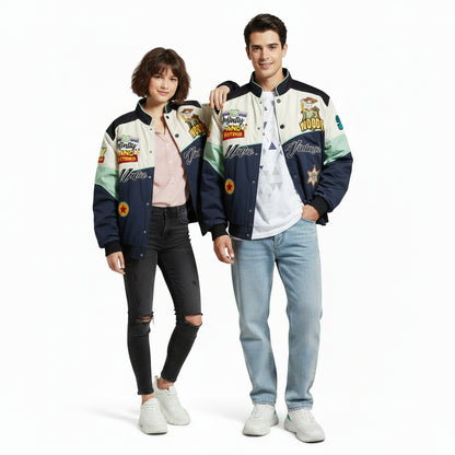 Toy Story Woody Baseball Varsity Jacket