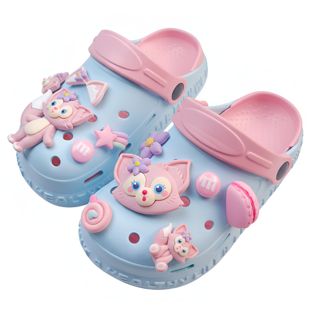 AeroGrip Fox Children Clog Sandals