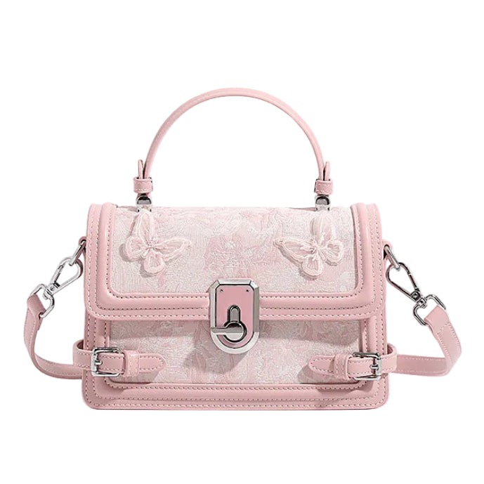 Small Butterfly Lace Crossbody
