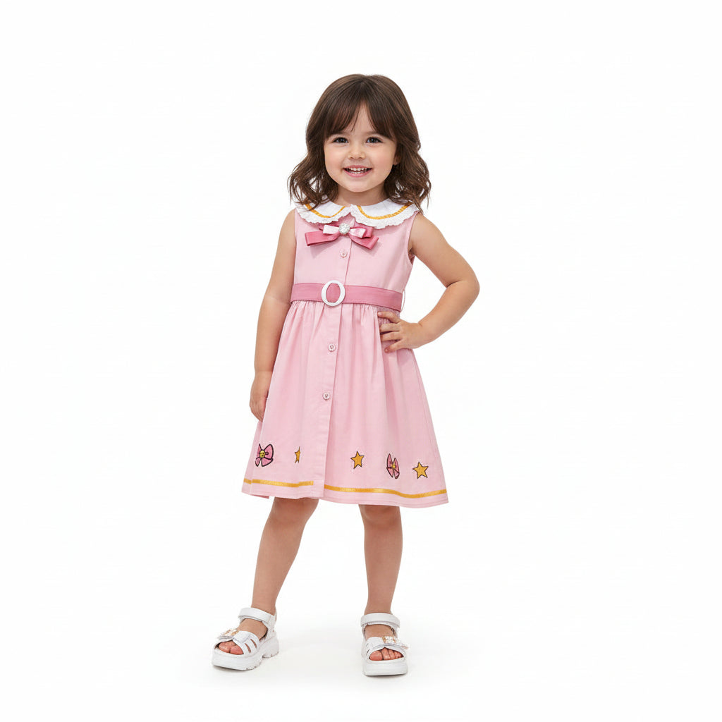 Girls Magical Sailor Casual Dress